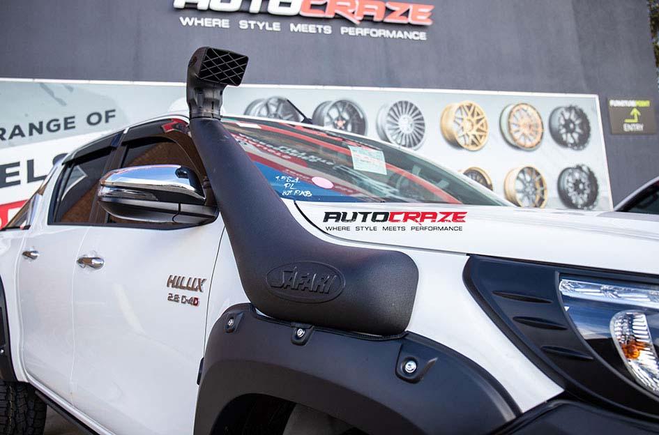 TOYOTA HILUX N80 4WD MO970 SATIN BLACK MILLED ACCENTS